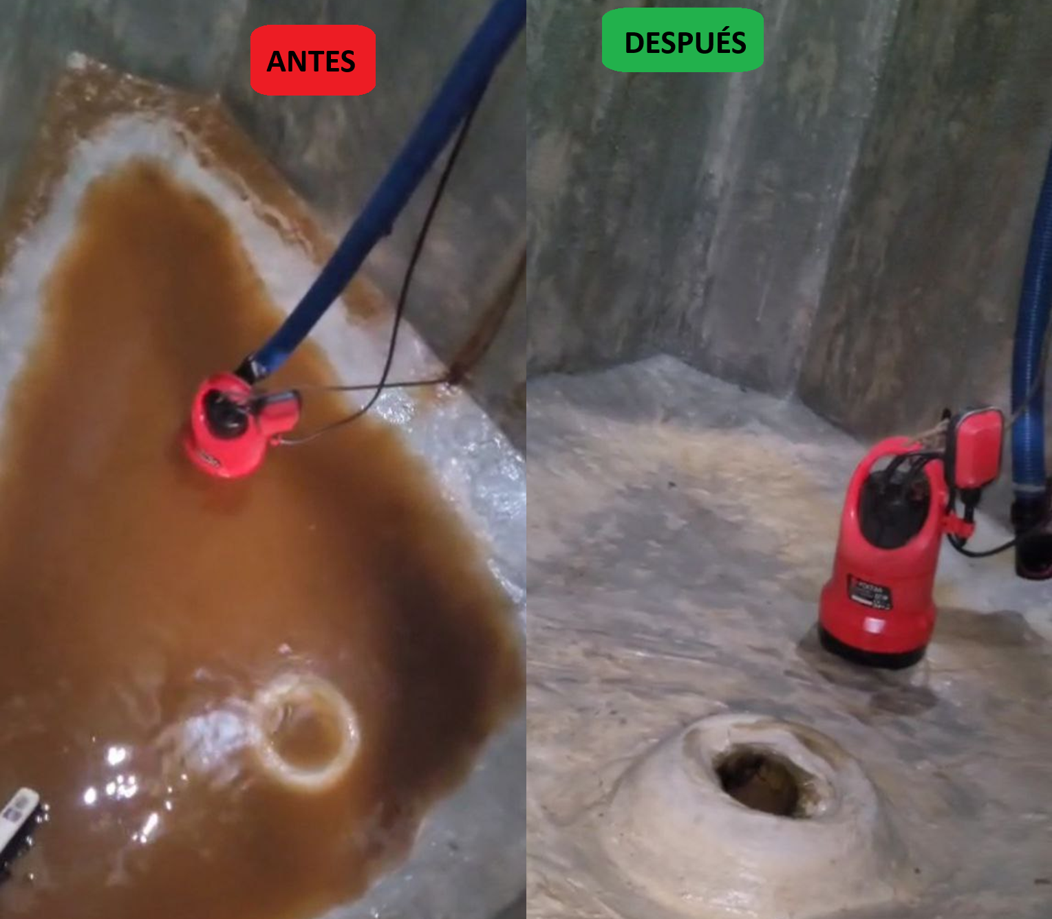 Mantenimiento de tanques de agua